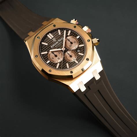 audemars piguet rubber strap replica|audemars piguet leather strap price.